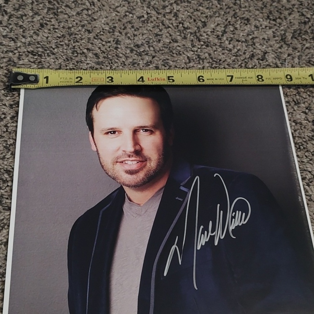 Mark Wills Autographed Roper Poster - Picture 5 of 6